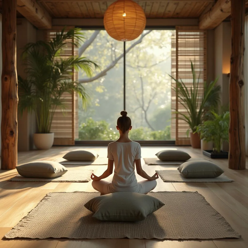 Espace détente méditation